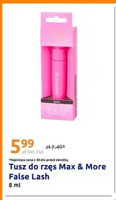 Action Tusz do rzęs Max & More False Lash oferta