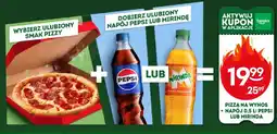 Żabka Zestaw pizza na wynos + napój gazowany Pepsi 500 ml oferta