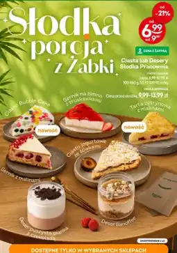 Żabka Ciasta lub desery Słodka Pracownia oferta