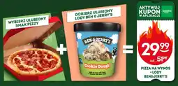 Żabka Zestaw pizza na wynos + lody Ben & Jerry's oferta