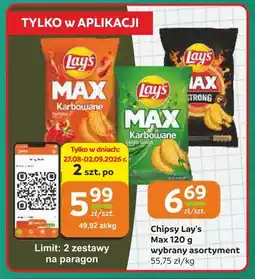 Gama Chipsy Lay's Max oferta