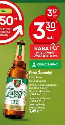 Żabka Piwo Žatecký Světlý Ležák oferta
