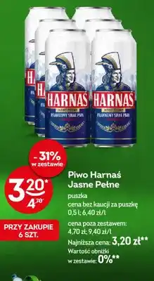 Żabka Piwo Harnaś oferta