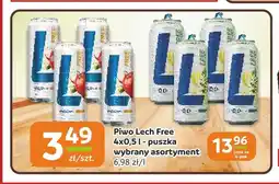 Gama Piwo bezalkoholowe Lech 4-pak oferta