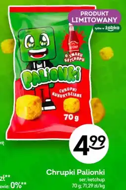 Żabka Chrupki Palionki ser oferta