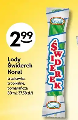 Żabka Lody Świderek truskawka oferta