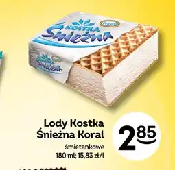 Żabka Lody Kostka Śnieżna śmietankowe oferta