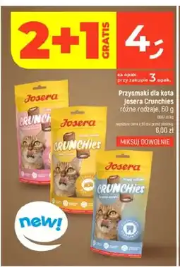Dealz Przysmaki dla kota Josera Crunchies oferta