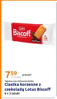 Action Ciastka korzenne z czekoladą Lotus Biscoff oferta