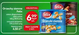 Żabka Orzechy ziemne solone Felix oferta