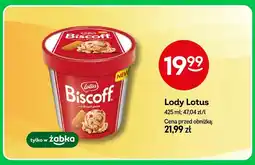 Żabka Lody Lotus oferta
