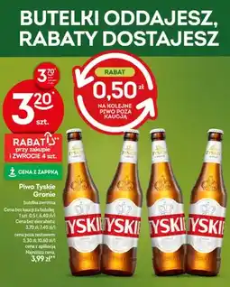 Żabka Piwo Tyskie Gronie oferta