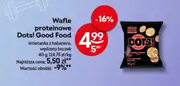 Żabka Wafle proteinowe Dots! Good Food śmietanka z habanero oferta