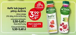 Żabka Kefir jogurtowy Activia truskawkowy oferta