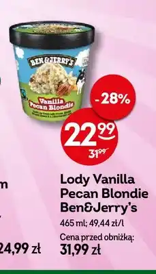 Żabka Lody Ben & Jerry's Vanilla Pecan Blondie oferta