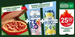 Żabka Zestaw pizza na wynos + 2x piwo bezalkoholowe Okocim 0% oferta
