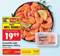 Biedronka Krewetki całe Marinero oferta