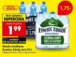 Biedronka Woda źródlana Żywiec Zdrój oferta