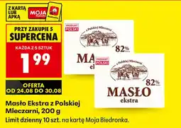 Biedronka Masło Ekstra z Polskiej Mleczarni oferta