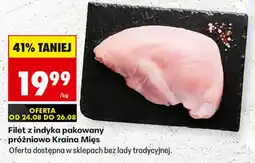Biedronka Filet z indyka pakowany próżniowo Kraina Mięs oferta