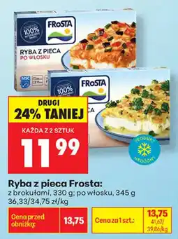 Biedronka Ryba z pieca Frosta oferta