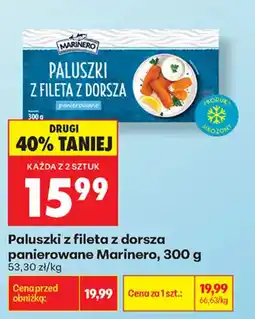 Biedronka Paluszki z fileta z dorsza panierowane Marinero oferta