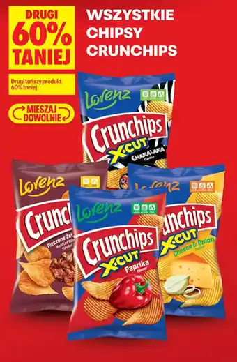 Biedronka WSZYSTKIE CHIPSY CRUNCHIPS oferta