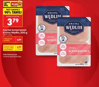 Biedronka Szyinka konserwowa Kraina Wędlin oferta