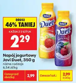 Biedronka Napój jogurtowy Jovi Duet oferta