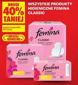 Biedronka Produkty higieniczne Femina Classic oferta