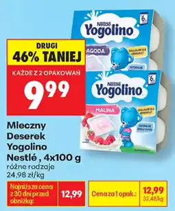 Biedronka Mleczny Deserek Yogolino Nestlé oferta