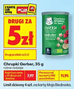 Biedronka Chrupki Gerber oferta