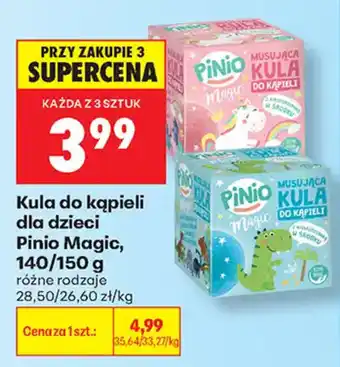 Biedronka Kula do kąpieli Pinio Magic oferta