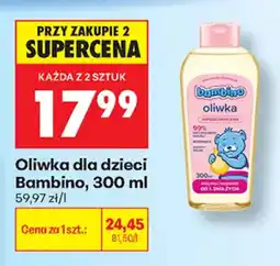 Biedronka Oliwka dla dzieci Bambino oferta