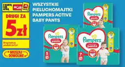 Biedronka Pieluchomajtki Pampers Active Baby Pants oferta