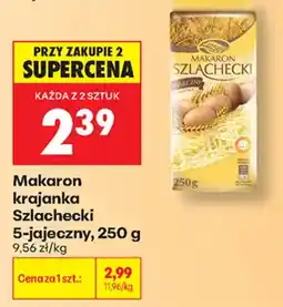 Biedronka Makaron krajanka Szlachecki 5-jaiczny oferta