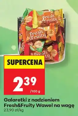 Biedronka Galaretki z nadzieniem Fresh&Fruity Wawel oferta