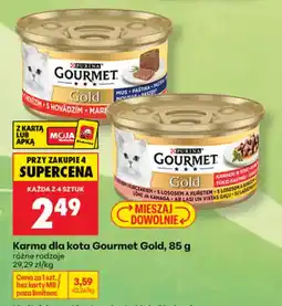 Biedronka Karma dla kota Gourmet Gold oferta