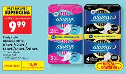 Biedronka Podpaski Always Ultra oferta