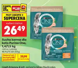 Biedronka Sucha karma dla kota Purina One oferta