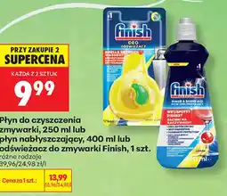 Biedronka Płyn do czyszczenia zmywarki lub płyn nabłyszczający lub odświeżacz do zmywarki Finish oferta