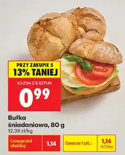 Biedronka Bułka śniadaniowa oferta