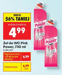 Biedronka Żel do WC Pink Power oferta