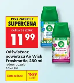 Biedronka Odświeżacz powietrza Air Wick Freshmatic oferta