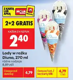 Biedronka Lody w rożku Diuna oferta