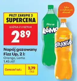 Biedronka Napój gazowany Fizz Up oferta