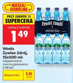 Biedronka Woda Żywiec Zdrój oferta