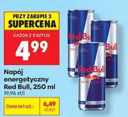 Biedronka Napój energetyczny Red Bull oferta