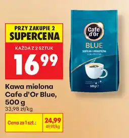 Biedronka Kawa mielona Cafe d'Or Blue oferta
