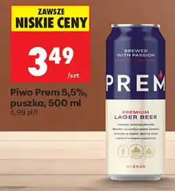 Biedronka Piwo Prem oferta